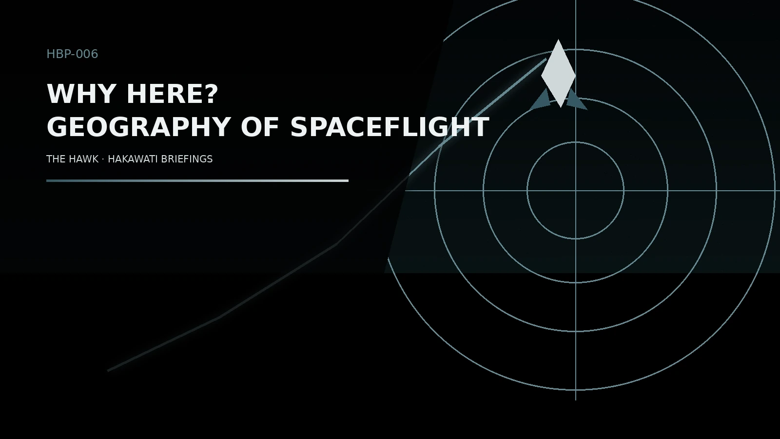 Why Here? The Geography of Spaceflight — Hawk Briefing Paper on Central Florida and the Space Coast