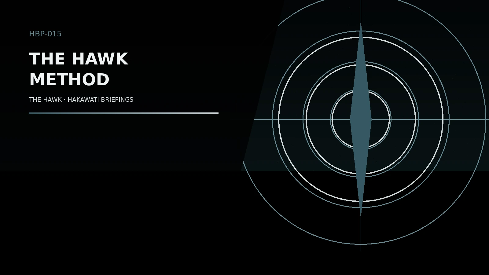 The Hawk Method — Hawk Briefing Paper on Central Florida and the Space Coast